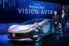 【科技】奔驰Vision Avtr概念，满满的科技感！这是未来的趋势