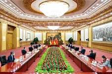 【友好往来】习近平会见德国总理朔尔茨