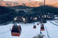 京城各大滑雪场人气儿回归 滑雪订单量上涨