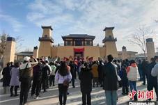 新疆喀什市盘橐城遗址公园开园迎客